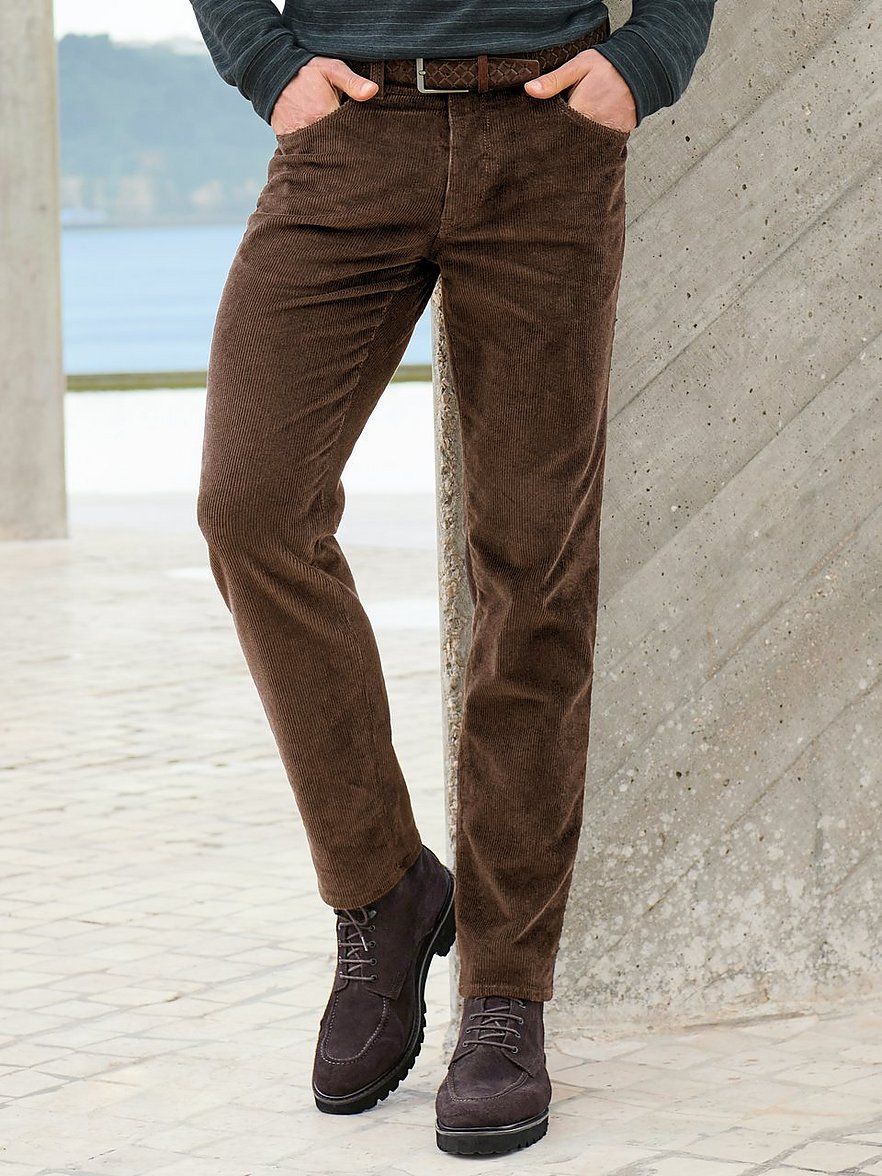 Вельветовые мужские брюки купить в интернет магазине Ева Милана