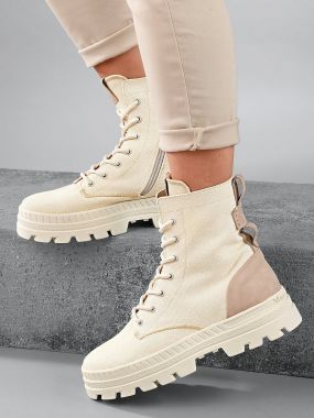 Ботинки на шнурках - модель Lace up Bootie