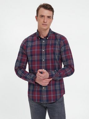 Рубашка в клетку - модель Edgar Tailored Shirt