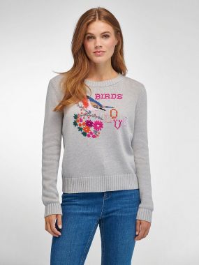 Пуловер с круглым вырезом - модель Toni