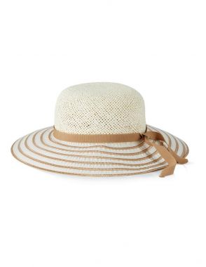 Летняя плетенная шляпа