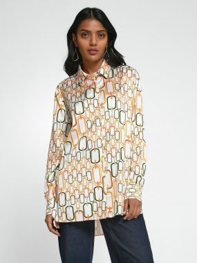 Удлиненная блузка