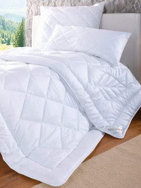 Стеганое теплое одеяло, ок. 135x200см