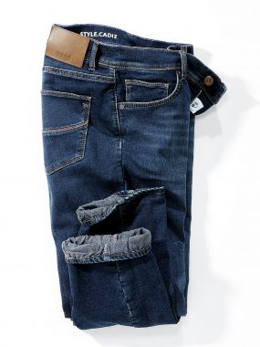 Утепленные джинсы