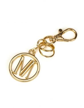 Брелок для ключей с логотипом в виде буквы "М"