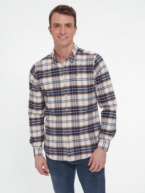 Рубашка в клетку - модель Portdown Tailored Shirt