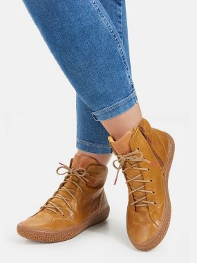 Ботинки на шнурках - модель Tjub