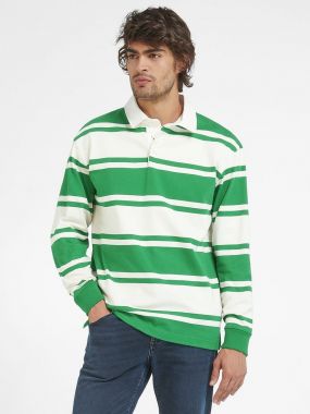 Пуловер с воротником-поло
